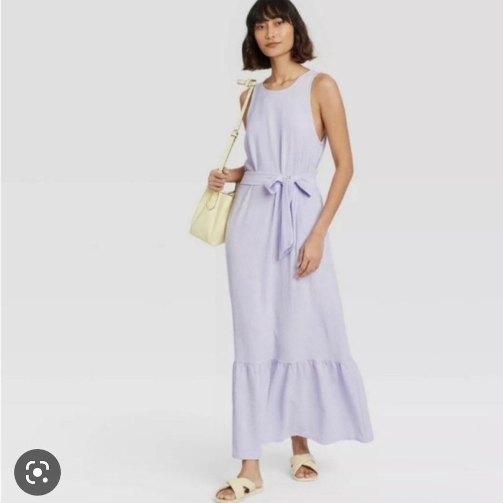 NWT A New Day Long Flowy Lilac Dress- XL